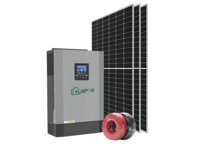 China LCD Display Pure Sine Wave Off Grid Inverter 48v 6kva 6000es With Transfer Switch for sale