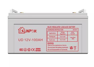 China 100Ah 150Ah 12V Gel Battery Maximizing Potential With High Performance Storage Te koop