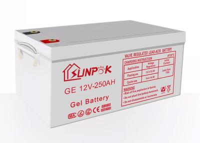 Chine Solar Deep Cycle Gel Lead Acid Batteries 12v 200ah 250ah Solar Storage Battery à vendre