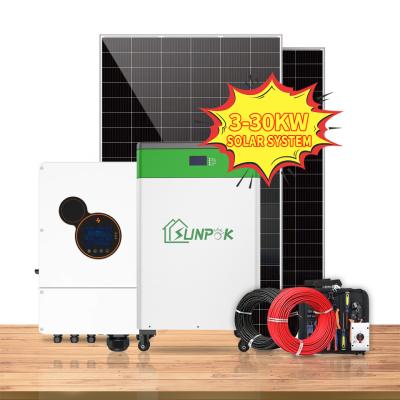 China 2.5kw 3.5kw 5kw Outdoor Solar Energy System Solar System Off Grid On Grid Kit for sale