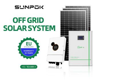 China Hybrid Inverter Photovoltaic Mounting System 5000w 6000w 8000w Solar Photovoltaic System for sale