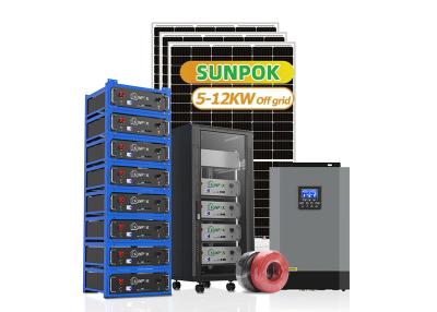China sistemas de montagem solar de lastro 200AH 300AH 1000W 2000W 3000W sistema de montagem solar no telhado à venda