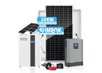China Efficient Hybrid Solar System Kit Sustainable Power Solution for sale
