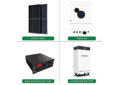 China 1000w Renewable Energy Household Solar Power Systems Residential Solar Electricity Systems à venda