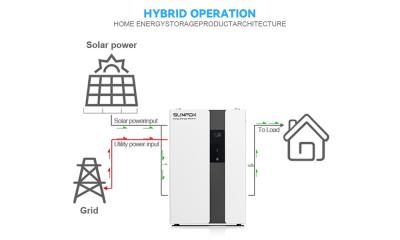 China Ess For Home Use Solar Power Energy Storage System With Battery Solar Micro Inverter for sale