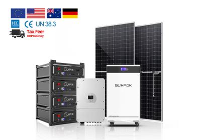 China Sistema solar para el hogar completo 1 Kw 2 Kw 3kw 5kw 5kva Sistema solar híbrido en venta