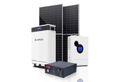 China Complete Off Grid Solar Kit 10Kw 15Kw 20KW 30KW Hybrid Grid Solar System for sale