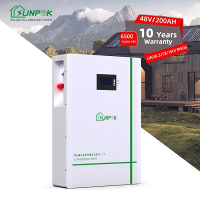 China 5kwh 10kwh Solar System Lithium Battery 48v 51.2v 100ah 200ah Home Energy Storage Battery for sale
