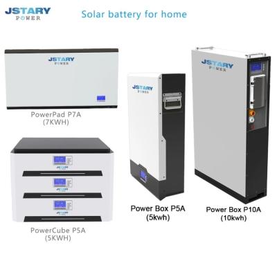 Chine P10A Batterie de stockage d'énergie domestique Batterie au lithium pour système solaire 200AH à vendre