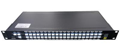 China 1310nm WDM Mux Demux 1U Rack 100Ghz 40CH C21~C60 for sale