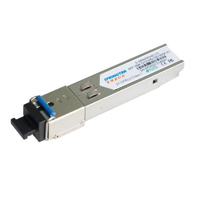 中国 155M SFP BIDI TX1310nm/RX1550nm 40KM SC DDMの光学トランシーバー 販売のため