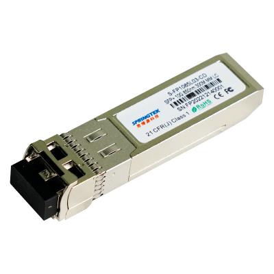 China 10G SFP+SR Optical Transceiver,LC connector, 850nm for up to 300m over MMF à venda