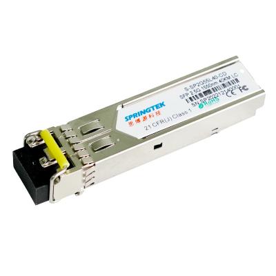 China LC Simplex 2.5G SFP Optical Transceivers Module 1550nm 40km for sale