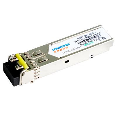 China SFP 1.25G 1550nm 40km Optical Transceivers Module LC SMF With DDM Compatible Juniper for sale