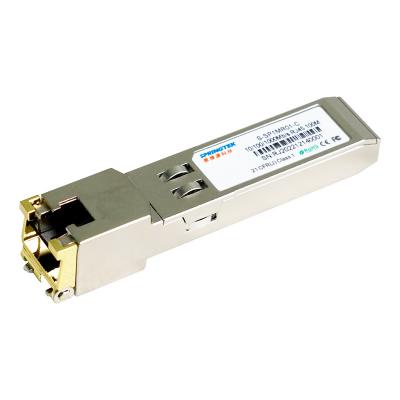 China 10/100/1000BASE-T  Copper 100m SFP Optical Transceiver Module for sale