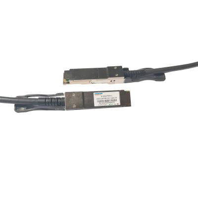 China 3M Passive Direct Attach Copper Twinax Cable 200G QSFP56 To QSFP56 DAC Cable for sale