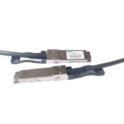 中国 200G SFP Passive Dac Patch Cable 2M QSFP56 To QSFP56 販売のため