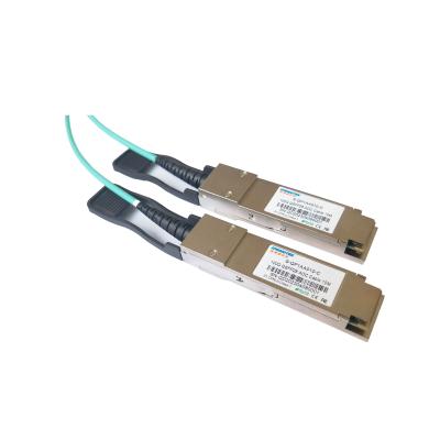 China QSFP28 To QSFP28 100G AOC Cable 10M Compatible Arista Alcatel for sale