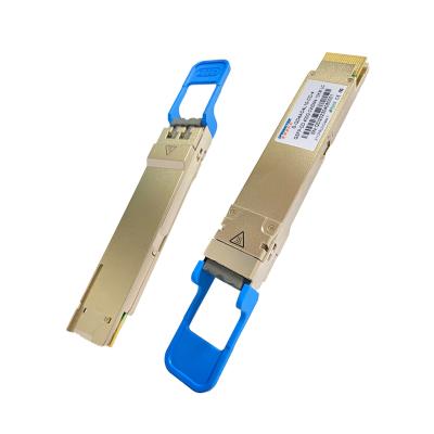 China Alcatel 400G QSFP DD Transceivers 10km LC 400Gbps LR4 SMF Transceiver for sale