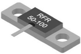 China Resistor RoHS da montagem da flange da C.C. 3GHz 8.9*5.7mm 50 ohms resistor de 100 watts à venda
