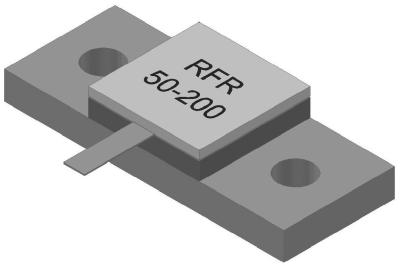 China ODM dos resistores da flange da C.C. 9GHz 50ohm 200w 12.7mmx12.7mm à venda