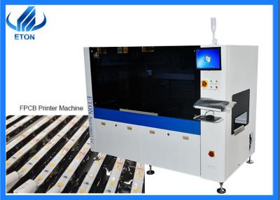 China LED Strip Light Automatic Stencil Printer Machine 260mm Max pCB width programmable for sale