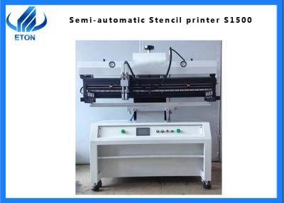 China Semi-Automatic stenci pinter machine in SMT production line with led light for sale