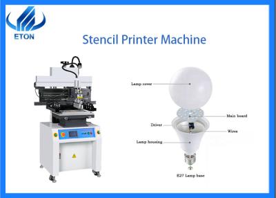 China SMT Line Semi Automatic Stencil Printer 8000mm/Min LED Production Line for sale