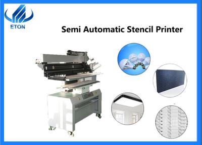 Chine Machine semi automatique stable de pâte de soudure de secteur de plat de la machine 1250*320mm de smt d'imprimante de carte PCB de représentation à vendre