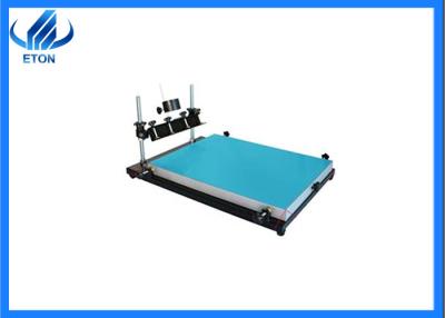 China Impresora roja de Manual Solder Paste de la impresora de la plantilla de SMT del raspador del pegamento 300m m en venta