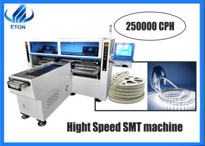 China 25m Long Flexible Strip Pick And Place Machine 68 Heads 250K CPH LED Light Making Machine for sale