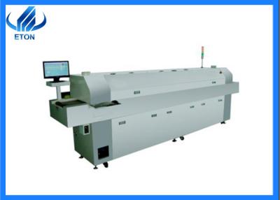 China 8 Zones SMT Reflow Soldering Oven PCB Vacuum Reflow Oven SMD Heating Machine for sale