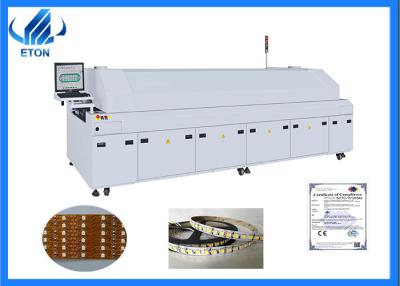 China Linha de produção de superfície máquina da luz do diodo emissor de luz do PWB da montagem 58KW do forno do Reflow de ET-R10 à venda