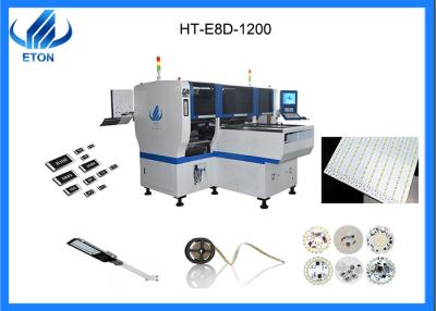 China Aplicação de produção dobro do diodo emissor de luz da máquina HT-E8D 380AC 50Hz da montagem do módulo SMD à venda