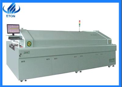 China 8 Zone 650mm SMT Reflow Machine PLC control SMT Reflow Soldering Oven for sale