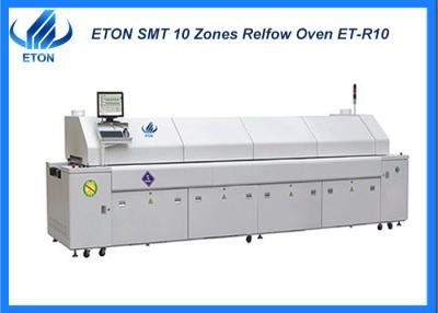 China SMT Line 10 Zones Reflow Oven Machine For PCB Soldering for sale