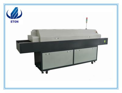 China LED reflow oven 5 heating zone soldering machine for LED assembly line for sale