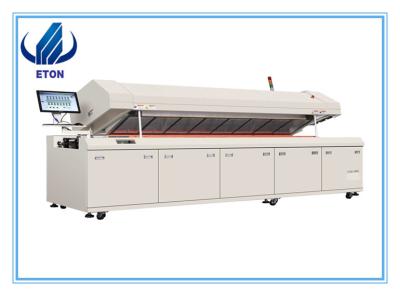 China PCB equipment hot wind SMT Reflow Oven , reflow oven machine with 8 heating zone for sale