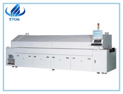 China X Series SMT Machine Desktop Reflow Oven 8 Zones Lead Free Siemens Control System for sale