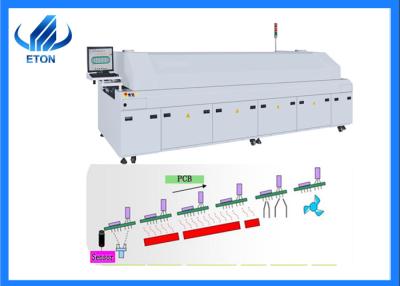 China Lead Free SMT Reflow Oven , Reflow Soldering Machine 4900*1270*1450mm Size for sale