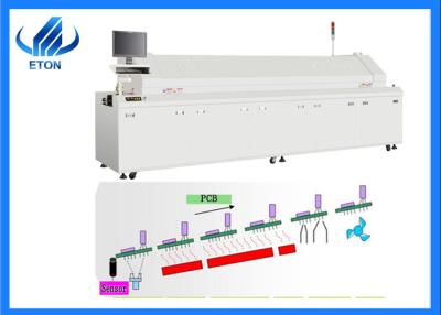 China 480mm Mesh Width SMT Mounting Machine ET-R8 With Guide Line Hot Air Oven for sale