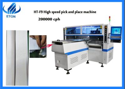 중국 F9 PCB 후비는 물건과 장소 기계 200000 CPH 패널 빛을 위한 1개 년 보장 판매용