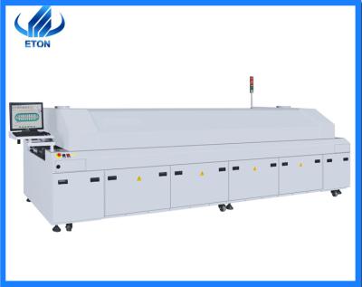 China 2 Zones 7Kw 8 Zones Lead Free Hot Air Reflow Oven for sale