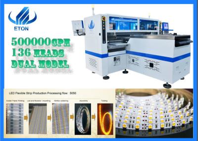 China LED 3528 5050 Pick And Place Machine 500000CPH Roll To Roll Mark Correction Camera for sale