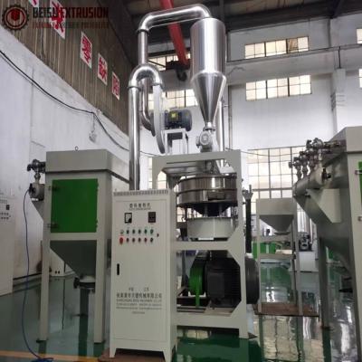 China SMW-500/600/800 Plastic SPC/PVC/WPC high speed pulverzing milling machine en venta