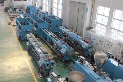 China 40mm Caco3 PVC Pipe Production Line ,  Pvc Threading Pipe Equipment for sale