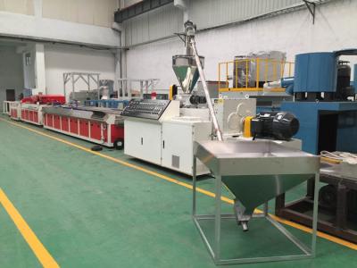 China GF240 PVC Panle Profile Production Line , PVC Profile Extrusion Machine Easy Maintenance for sale