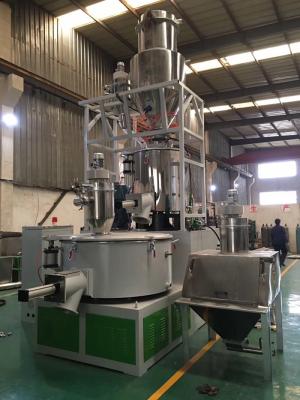China PVC da máquina da mistura da eficiência elevada/PE plásticos/PP que aquece o misturador refrigerando à venda