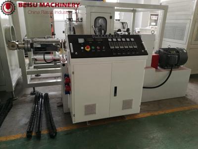 China Safe Operation PC Pipe Extruder Machine ABB Inverter Type Large Bearing Capacity for sale