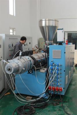 China Konische Plastikverdrängungs-Maschine PVCs SJSZ65/132 für Wasser Drainge-Rohr zu verkaufen